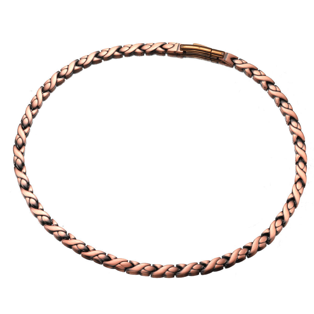 Ladies Copper Magnetic Necklace