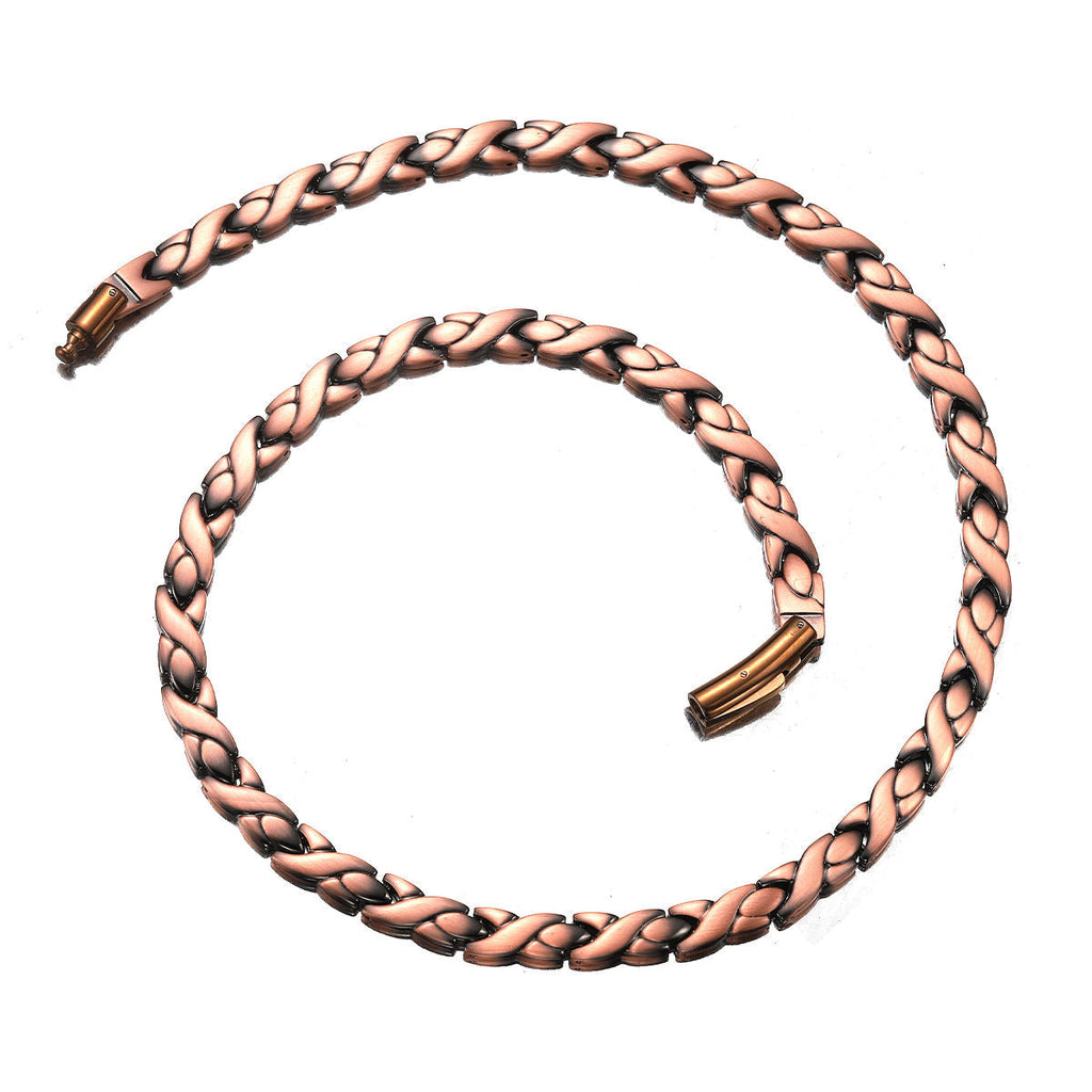 Ladies Copper Magnetic Necklace