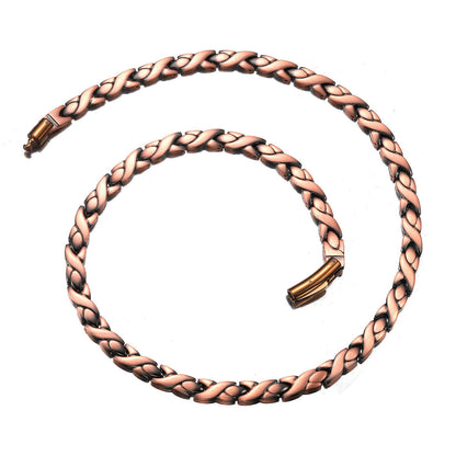 Ladies Copper Magnetic Necklace