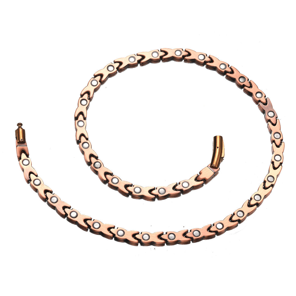 Ladies Copper Magnetic Necklace
