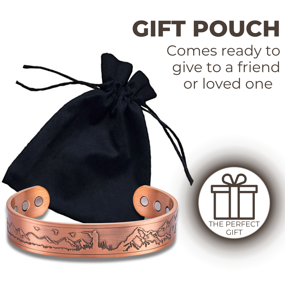 Willis Judd Mens Copper Bangle Hunter Bracelet