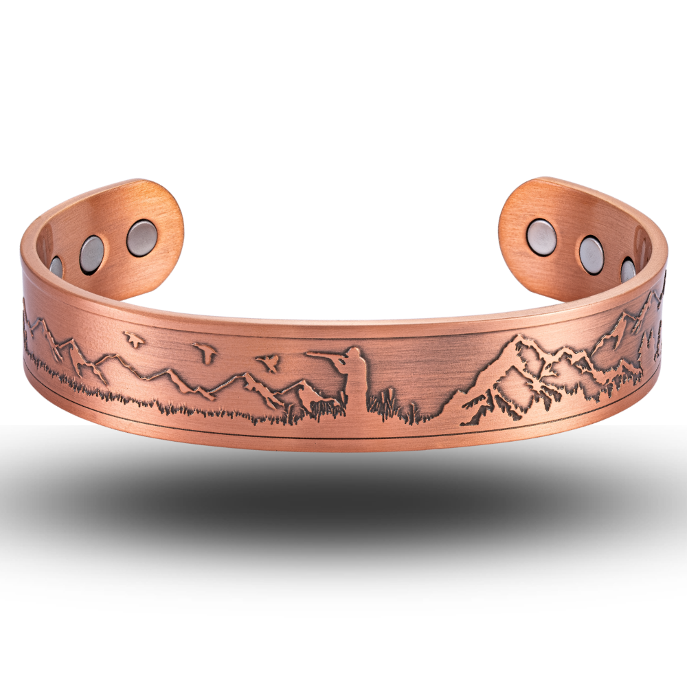 Willis Judd Mens Copper Bangle Hunter Bracelet