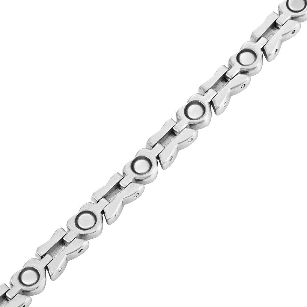 Ladies Titanium Magnetic Therapy Anklet