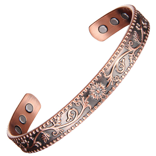 Ladies Copper Bracelet Magnetic Therapy