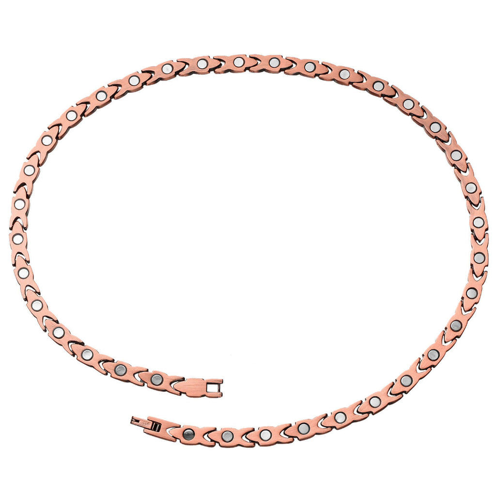 Ladies Powerful Copper Magnetic Therapy Necklace