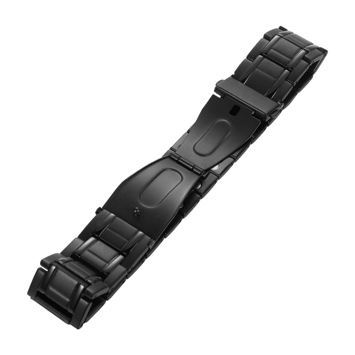 Mens Titanium Magnetic Bracelet TRIPLE Power - Black