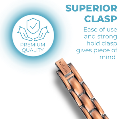 Mens Strong Copper Magnetic Therapy Bracelet