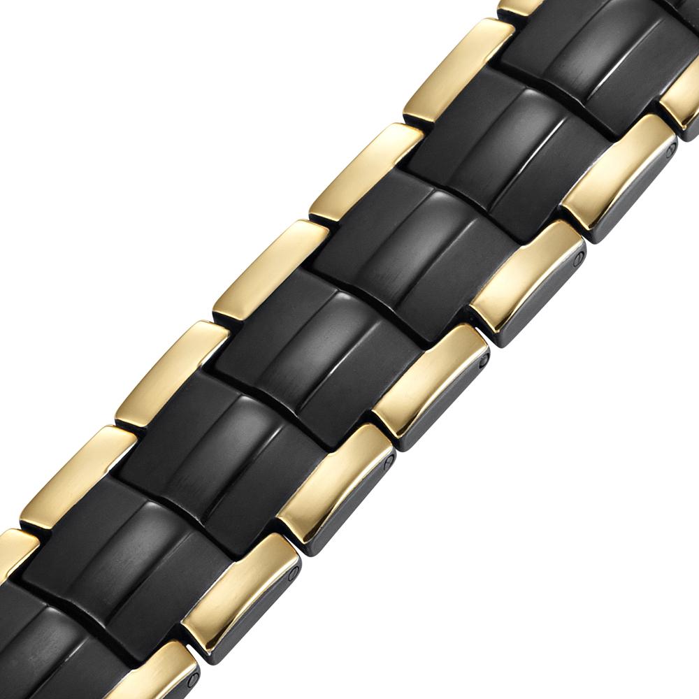 Mens Double Strength Magnetic Therapy Bracelet