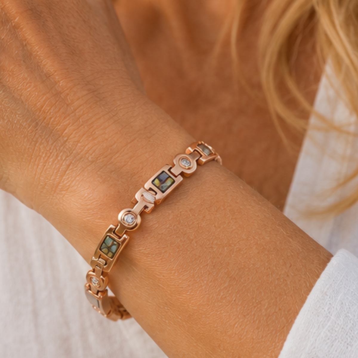 Ladies Magnetic Therapy Bracelet