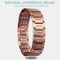 Mens Copper Magnetic Bracelet TRIPLE Powerful
