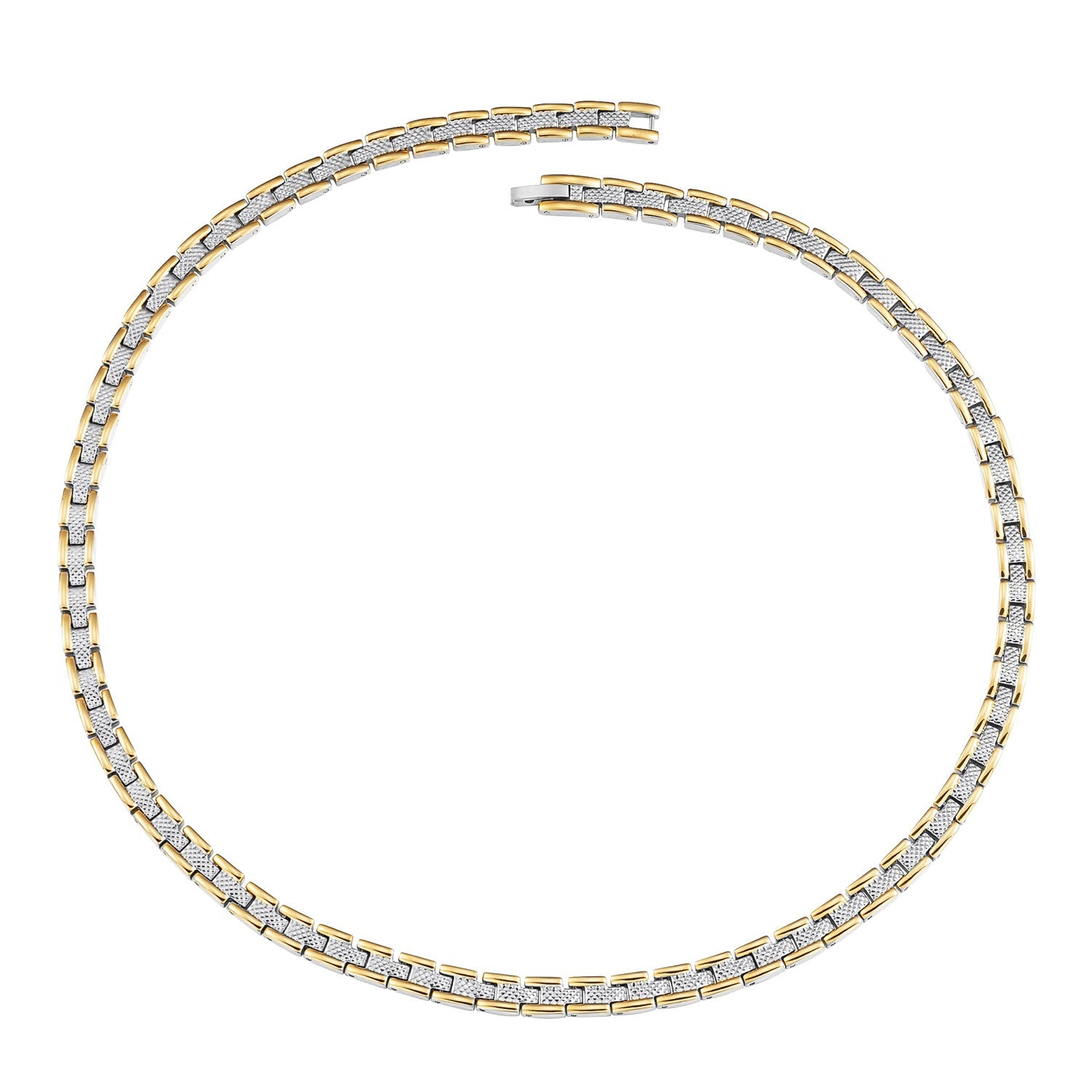 Magnetic Therapy Necklace Mens / Ladies Stainless Steel
